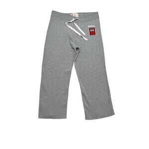 Vintage Hollister Women’s Baggy‎ Fit Gray Sweatpants - Patch Logo Y2K - size M